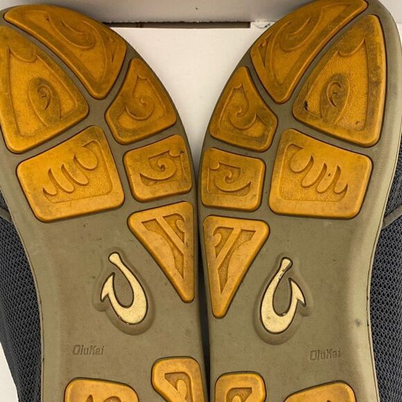 Olukai Men's Nohea Mesh Slip-On Sneakers In Blue Size 8.5 - Picture 14 of 14